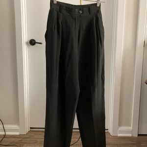 Vintage silk Pancaldi & B Italian trousers, size 0